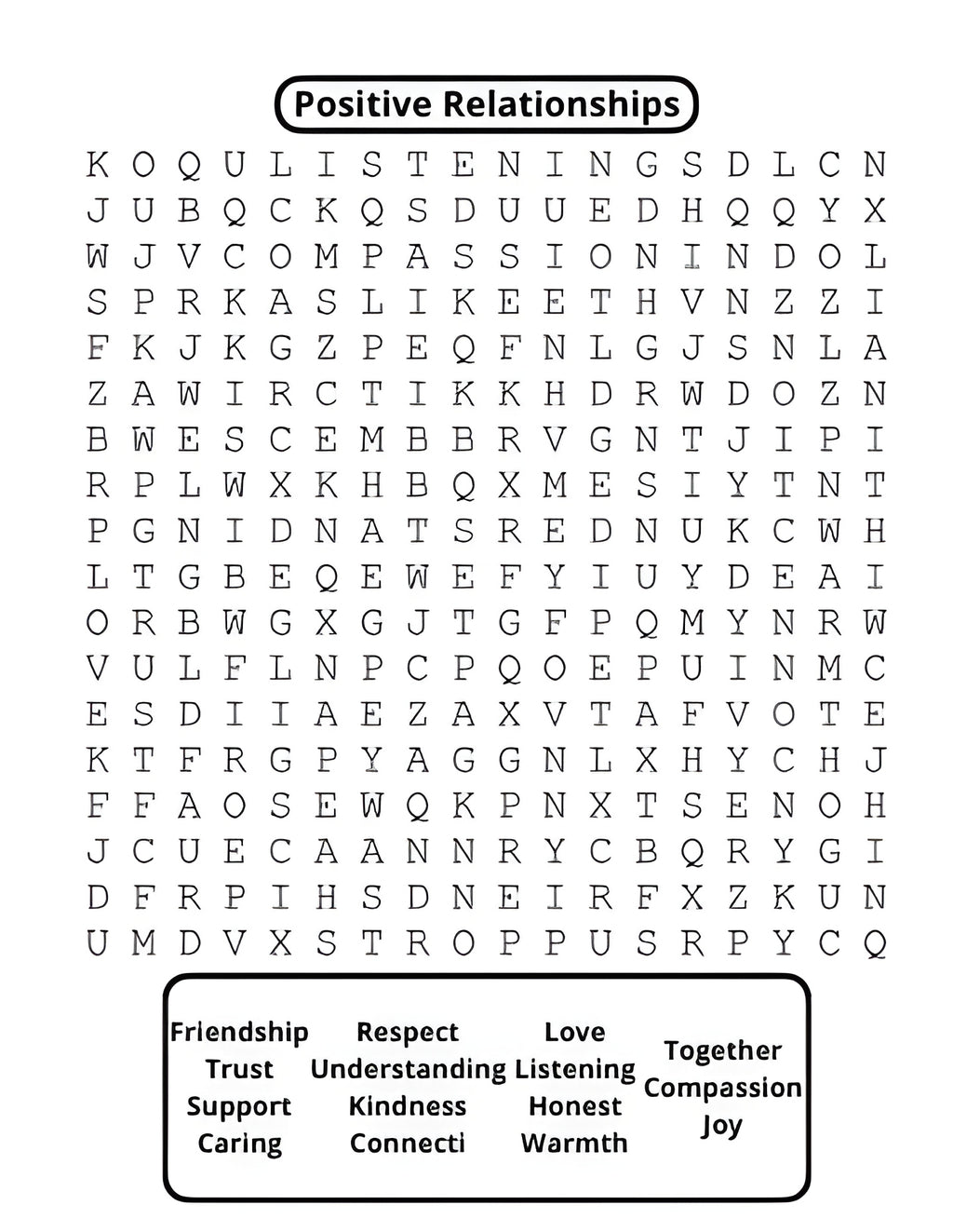Anxiety Relief Word Search – eBook & Paper Book