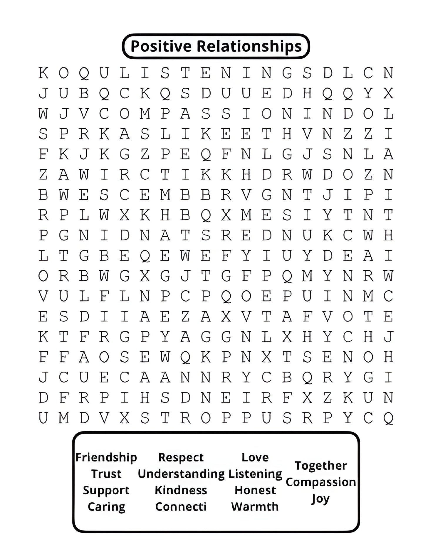 Anxiety Relief Word Search – eBook & Paper Book