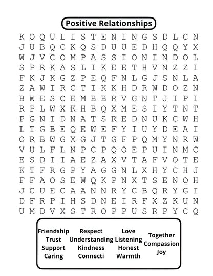 Anxiety Relief Word Search – eBook &amp; Paper Book