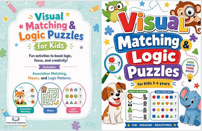 Visual Matching &amp; Logic Puzzles for Kids 3-4 years – eBook