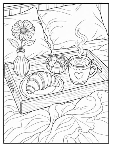 Cozy Corners: Relaxing Coloring Book for Adults – eBook & Paper Book