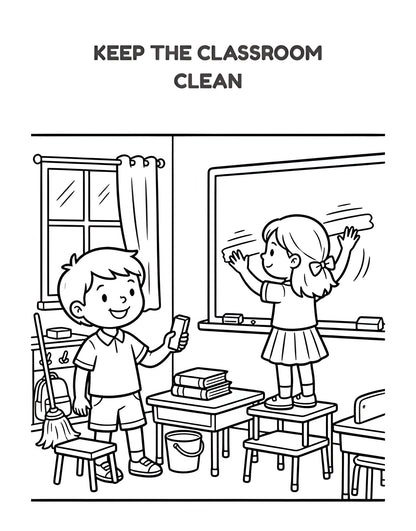 Back to School Kindness Activity Book for Kids