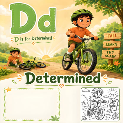 Values Alphabet: Learn Letters Through Emotions &amp; Values – eBook &amp; Paper Book
