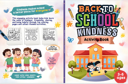 Back to School Kindness Activity Book for Kids