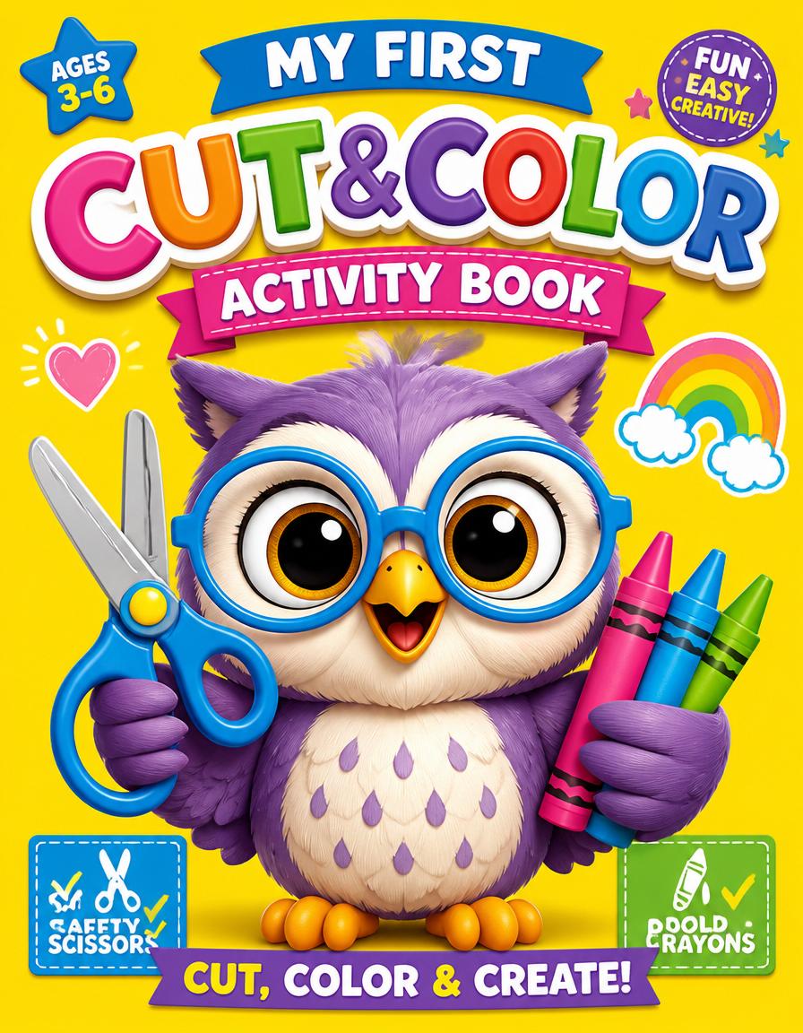 Interactive Coloring & Story Book for Kids