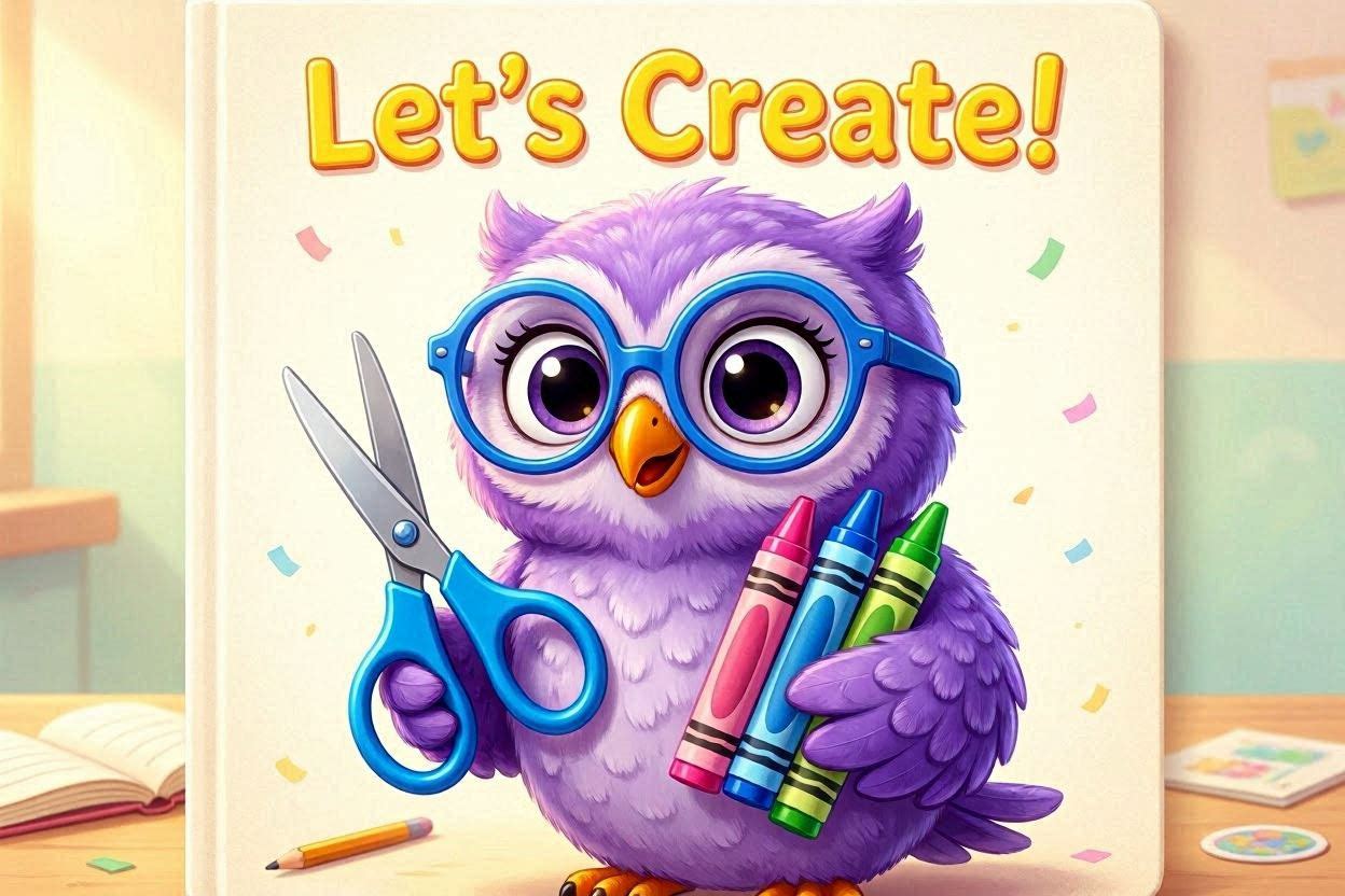 Interactive Coloring & Story Book for Kids