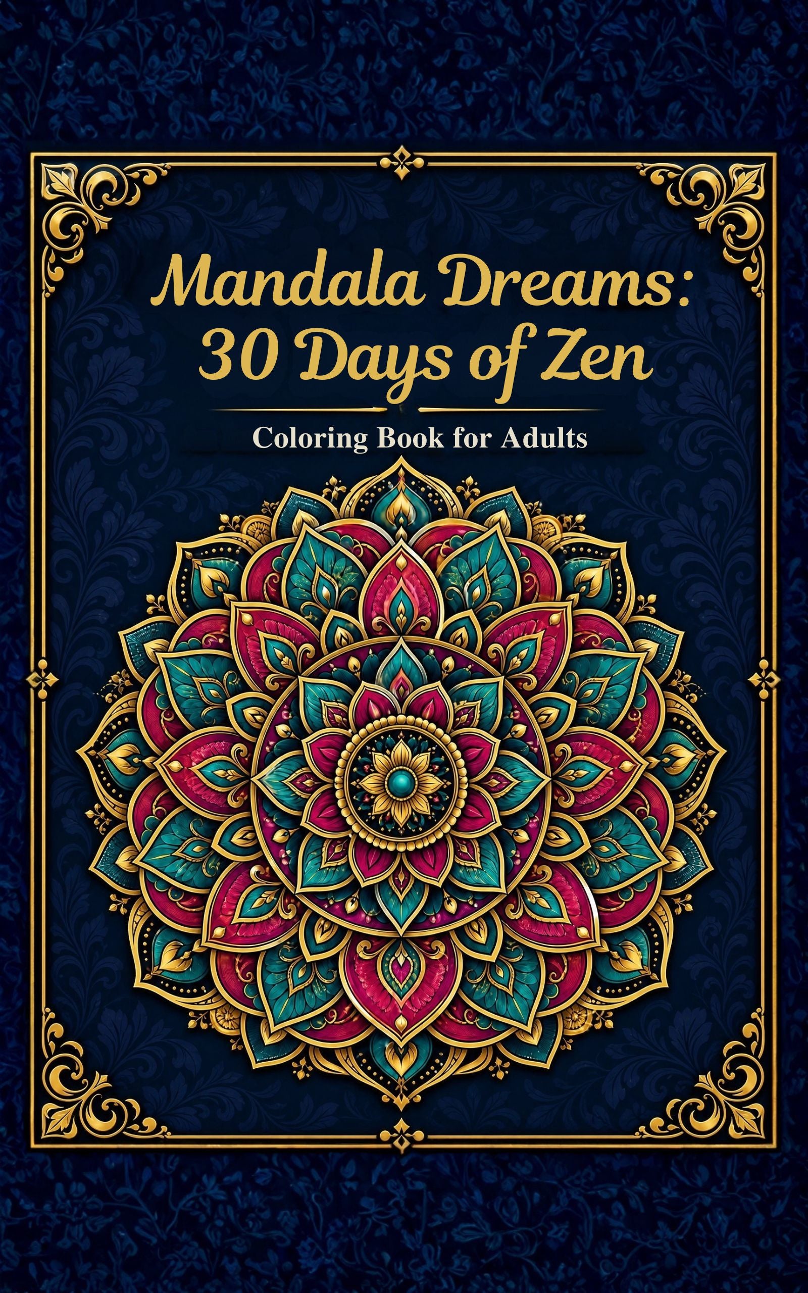 Mandala Dreams: 30 Days of Zen – eBook & Paper Book