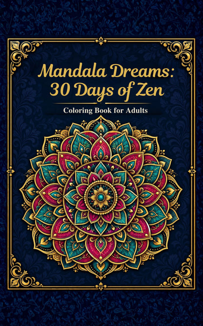 Mandala Dreams: 30 Days of Zen – eBook &amp; Paper Book